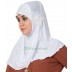 Jersey Instant Hijab - White